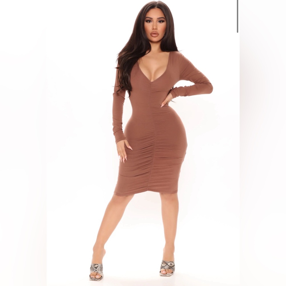 Heart Rush Ruched Mini dress